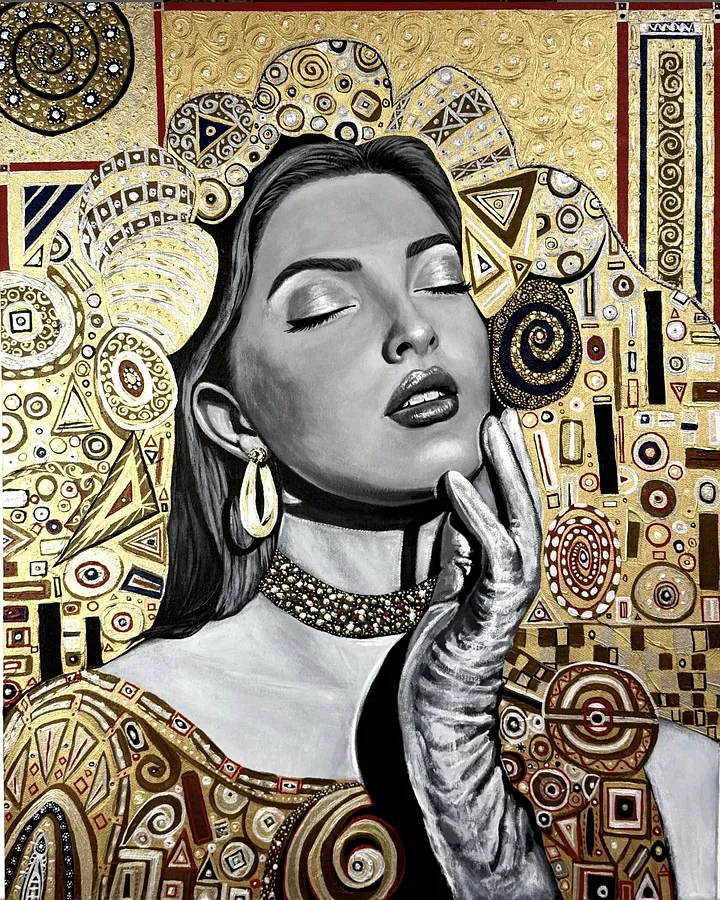 Immagine di Equilibrium di Elena Adele Dmitrenko, serie: Golden Lady's