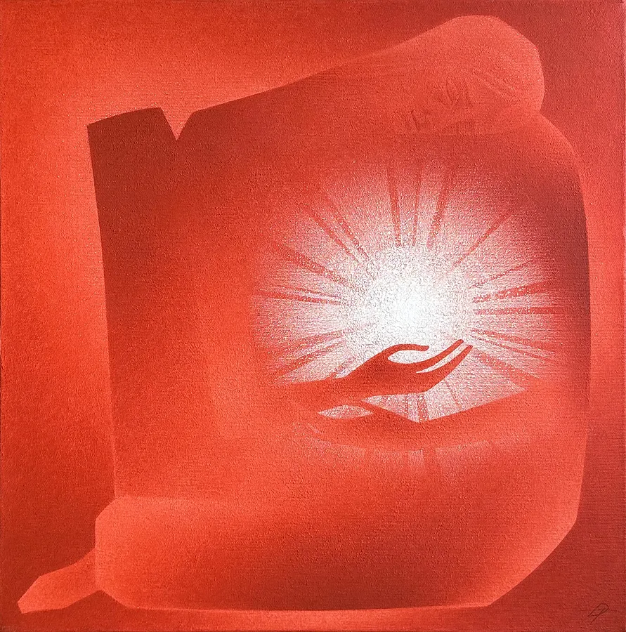 Immagine di Дотик світла II di ДЕНИС ТИМЧИШИН, dimensioni: 45х45, medium: КАРТИНИ