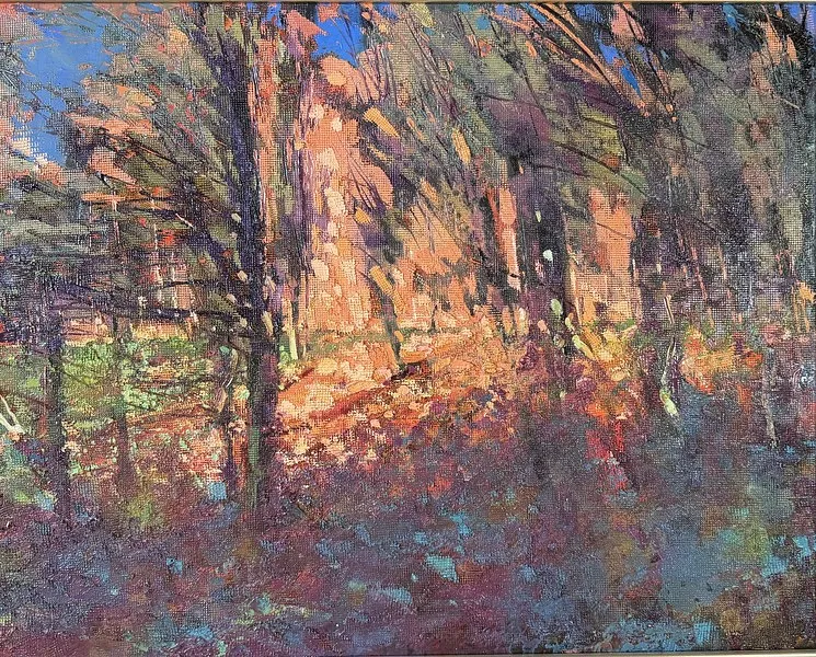 Immagine di Last Rays. "Impressions" Series. di Maryan Besaga, materiali: oil on canvas, medium: Painting, città: Ukraine, serie: IMPRESSIONS, prezzo: Prezzo su richiesta