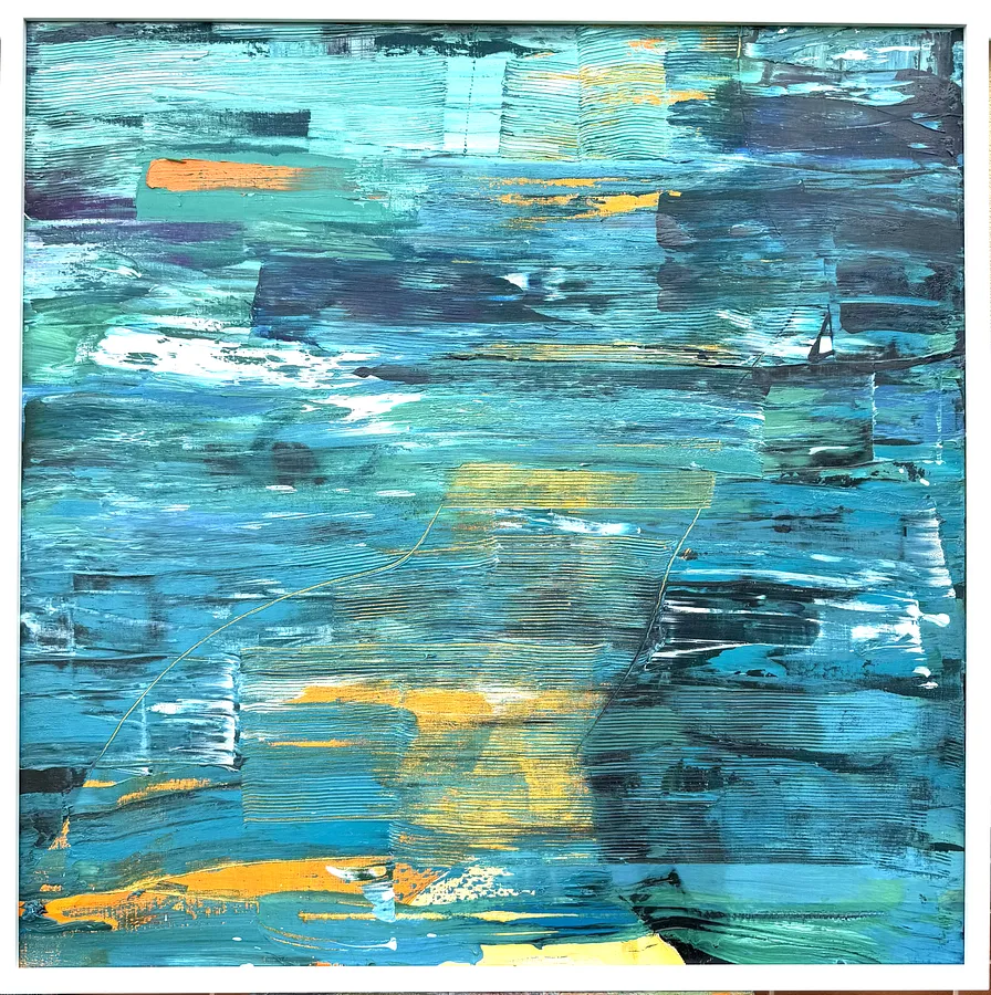 Immagine di Insomnia VII — "Insomnia" Series di Maryan Besaga, dimensioni: 90 Х 90 см, materiali: oil on canvas, medium: Painting, città:  Ukraine, serie: INSOMNIA, prezzo: $2000