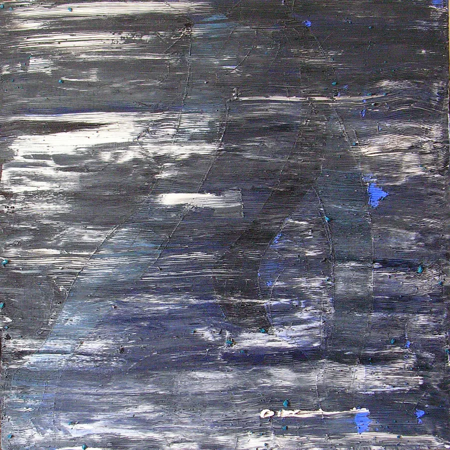 Immagine di Insomnia XII  — "Insomnia" Series di Maryan Besaga, dimensioni: 90х90 cm, materiali: oil on canvas, medium: Painting, città: Ukraine, serie: INSOMNIA