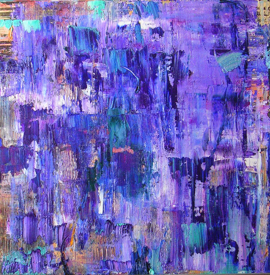 Immagine di Insomnia XI — "Insomnia" Series di Maryan Besaga, dimensioni: 90х90 cm, materiali: oil on canvas, medium: Painting, città: Ukraine  , serie: INSOMNIA