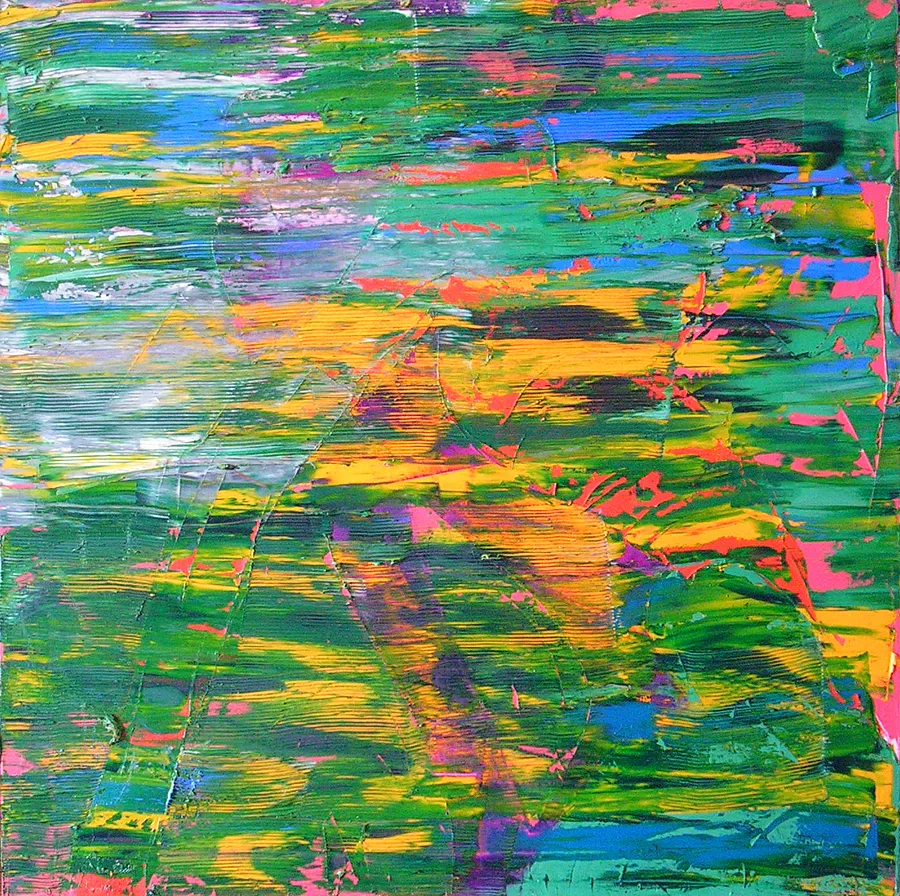 Immagine di Insomnia VIII — "Insomnia" Series di Maryan Besaga, dimensioni: 90 Х 90 см, materiali: oil on canvas, medium: Painting, città:  Ukraine, serie: INSOMNIA, prezzo: $2000