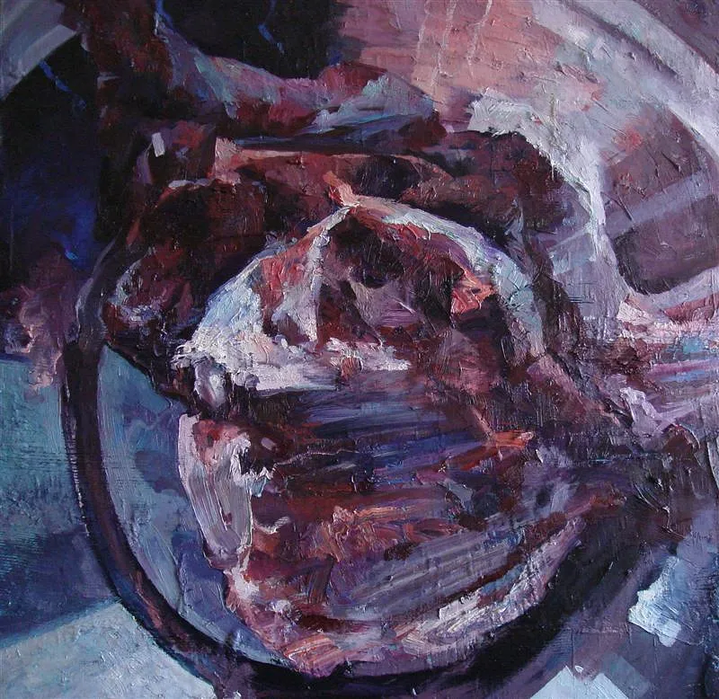 Imagen de Re-born III de Maryan Besaga, tamaño: 90 Х 90 см, hecho de олія, полотно, medio Painting, de Укарїна, parte de la serie RE-BORN, con un precio de Precio a consultar