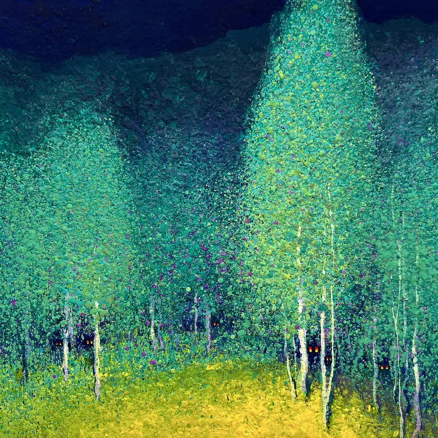 Immagine di Shadows of forgotten Dreams di Andrii Kovalyk, dimensioni: 20x20 cm , medium: Original Artworks , serie: Sold