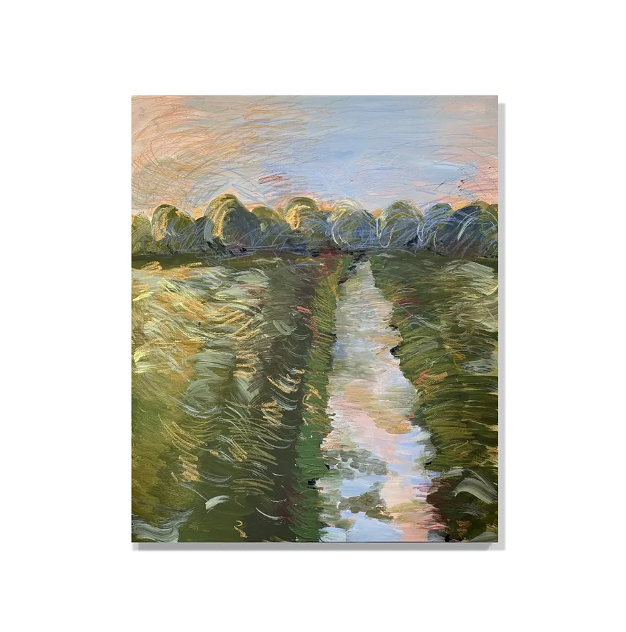 Immagine di Стубла di Notuko, dimensioni: 75x90, medium: Pittura, serie: Landscape, prezzo: €500