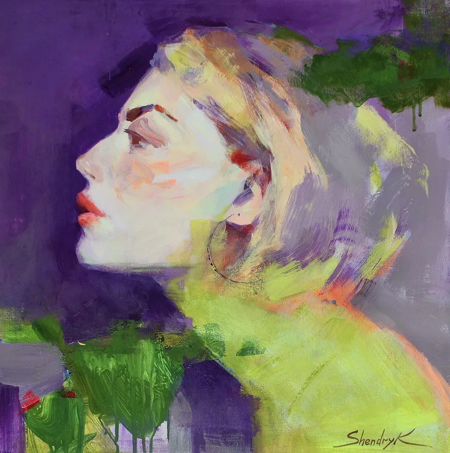 Imagen de Echo of colors de Tetiana Shendryk, tamaño: 60 × 60 × 2 cm, hecho de acrylic on canvas, medio Painting, con un precio de $600