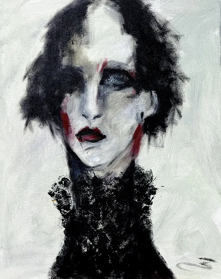 Obraz Клоун 2026 autorstwa Medusa, rozmiar: 40/50 см, wykonany z Акрил, полотно, medium Живопис, z Україна, cena: €400 (≈ 20 612 грн)