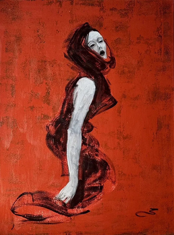 Image of Eclipse 2025 by Medusa, size: 90/121 см , made of Акрил, полотно, Живопис medium, priced at €700 (≈ 36,071 грн)