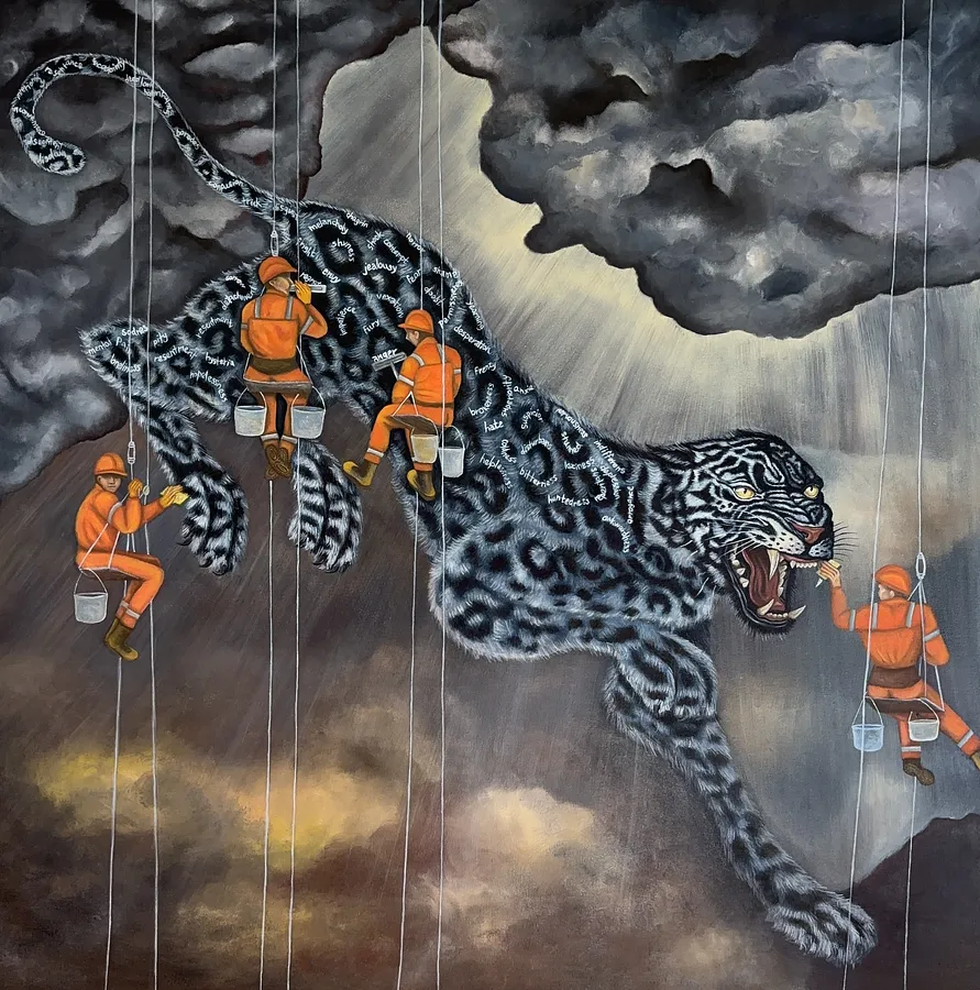 Immagine di Shadow di Stanislava Romanova, dimensioni: 100x100cm, materiali: oil + canvas, medium: Painting, città: Odesa, Ukraine, prezzo: $1000 (≈ 45.239 грн)
