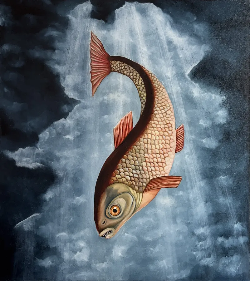 Immagine di Divine blessing di Stanislava Romanova, dimensioni: 80x90 cm, materiali: oil on canvas, medium: Painting, città: Odesa, Ukraine