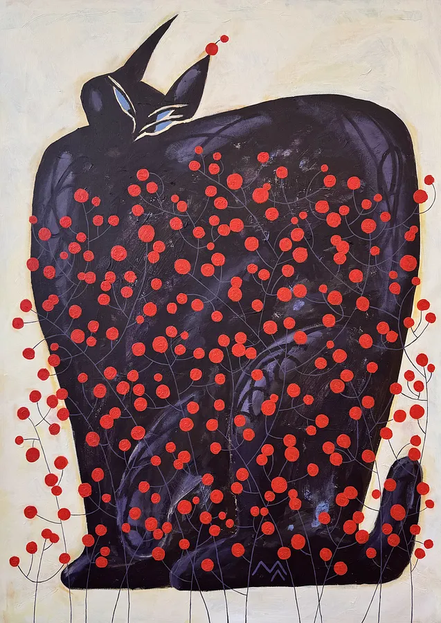 Obraz ґоґорись autorstwa Marta Leszak, rozmiar: 90x130cm, wykonany z акрил, полотно, medium Malarstwo, z Львів, cena: $700