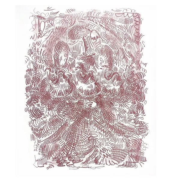 Imagen de Lithography Birds  de Notuko, tamaño: 40x50, medio Obra gráfica, de Rivne , con un precio de €70