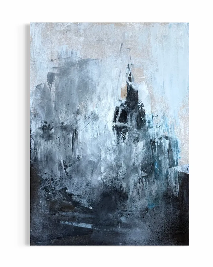 Image of Untitled #6 by Aliona Koroliova, size: 70x50, made of mixed media on paper, Painting medium, from Kyiv, part of the Inside and outside  series, priced at €500 (≈ 25,765 грн)