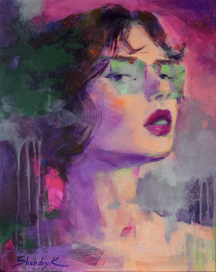 Imagen de Where color breathes de Tetiana Shendryk, tamaño: 40 × 50 cm, hecho de acrylic on canvas, medio Painting, con un precio de $300