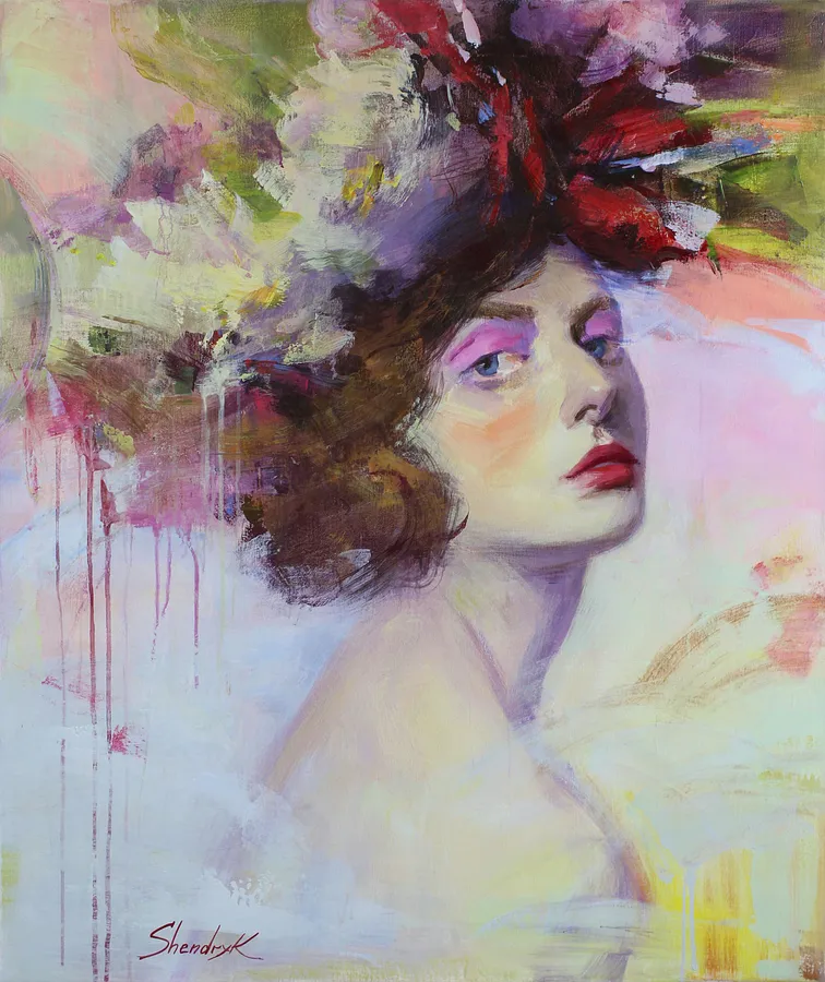 Obraz Inner power autorstwa Tetiana Shendryk, rozmiar: 75 × 90 cm, wykonany z Acrylic on Canvas, medium Painting, cena: $800