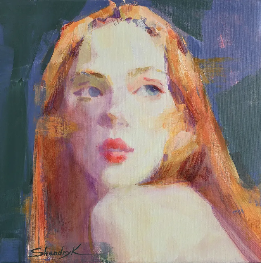 Imagen de Wrapped in Light de Tetiana Shendryk, tamaño: 50 × 50 cm, hecho de acrylic on canvas, medio Painting, de Vienna, con un precio de $400