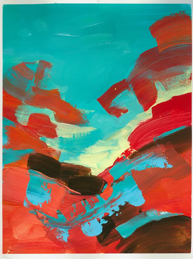 Image of Scarlet Hills by Maryna Karapetian