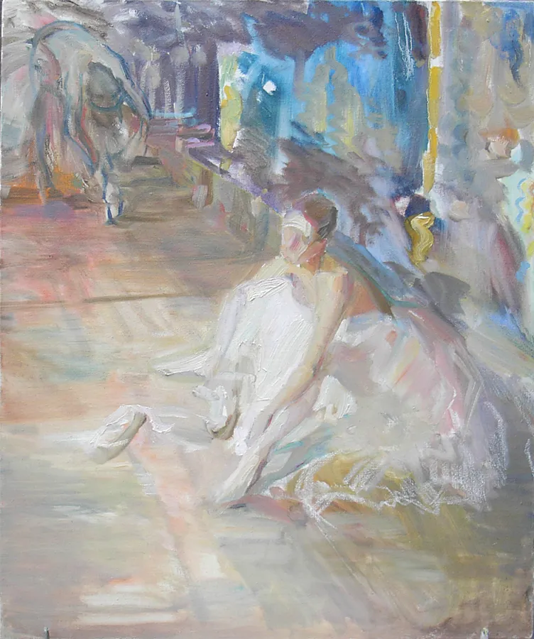 Immagine di "After the Rehearsal", oil on canvas, 60х50 di Оксана Титенко , dimensioni: 60х50 cm, medium: Painting 