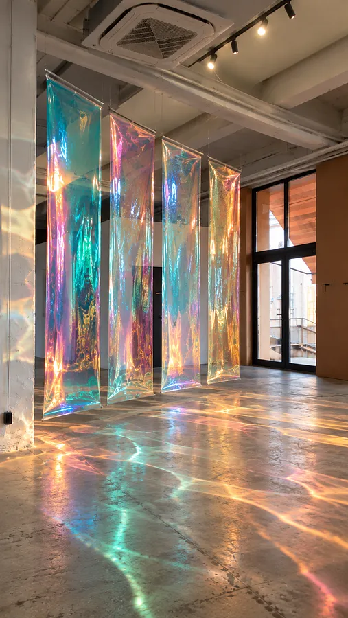 Immagine di Fragrancy di Daria Habich, dimensioni: 360 cm x 200 cm, medium: Instalation, serie: Quantum theories, prezzo: Prezzo su richiesta