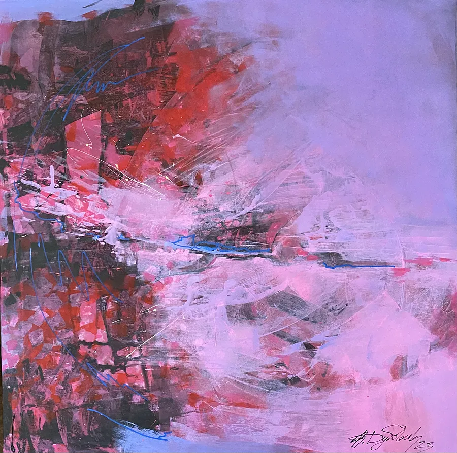 Image of Untitled by Вікторія Дубовик, Живопис medium, part of the Асоціативна абстракція series