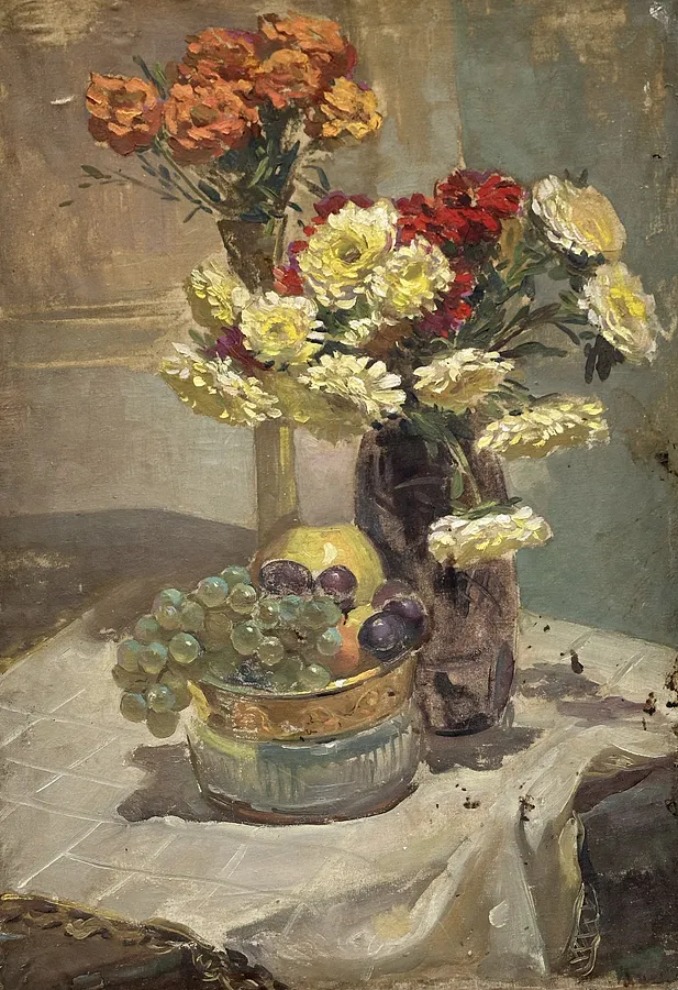 Image of натюрморт by Станіслав Серветник, size: 71х50, олія medium