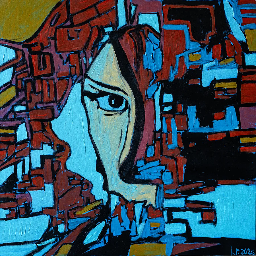Image of Амбразура by Іван Гаврилко, size: 60×60 см, made of Полотно, акрил, лак. , Painting medium, from Львів
