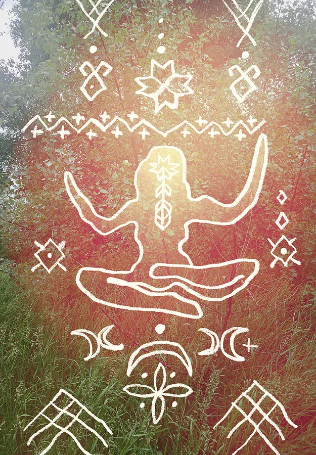 Image of Богиня by Наталя Пономарьова, size: 58х80 см, made of Цифровий друк + рама, Digital medium, from Київ, part of the Та, що росте у тіні series, priced at €200