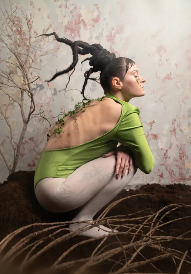 Image of The Body in Flux, III by Polina Rais, Staged photography medium, part of the The Body in Flux series