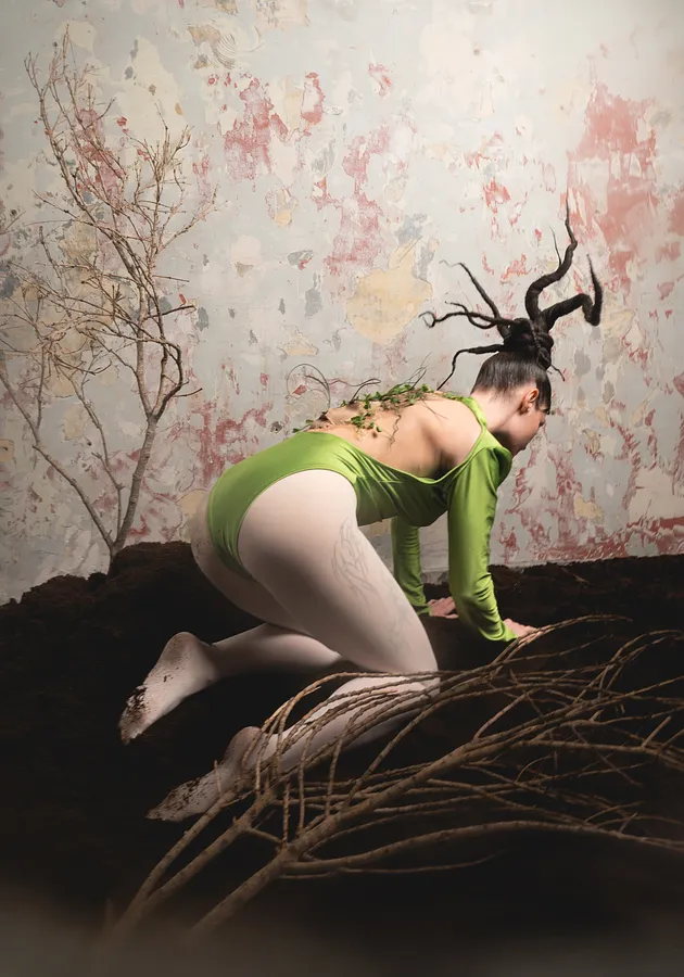 Image of The Body in Flux, VI by Polina Rais, Staged photography medium, part of the The Body in Flux series