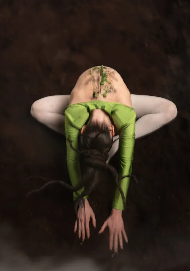 Image of The Body in Flux, VII by Polina Rais, Staged photography medium, part of the The Body in Flux series