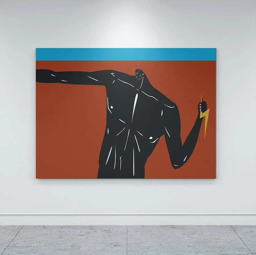 Immagine di Гнів Одіна di ARTUR SOLETSKYI, materiali: Полотно, medium: Живопис, serie: 2023, prezzo: Prezzo su richiesta