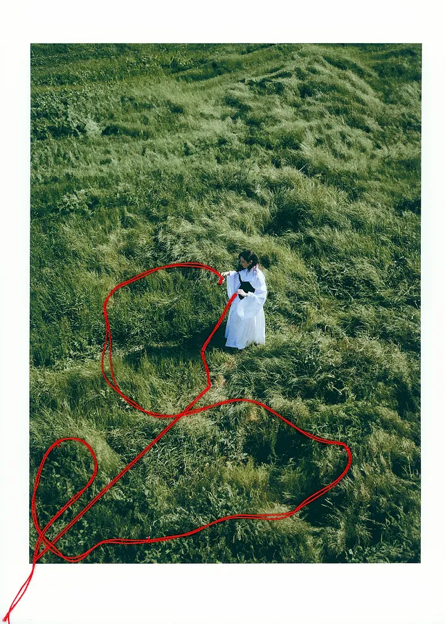 Image of THE SAME THREAD, 2 by Polina Rais, Mixed media medium, part of the THE SAME THREAD series