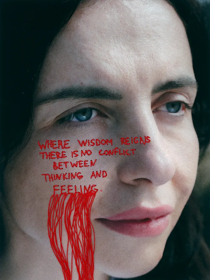 Immagine di THE SAME THREAD, 9 di Polina Rais, medium: Mixed media, serie: THE SAME THREAD