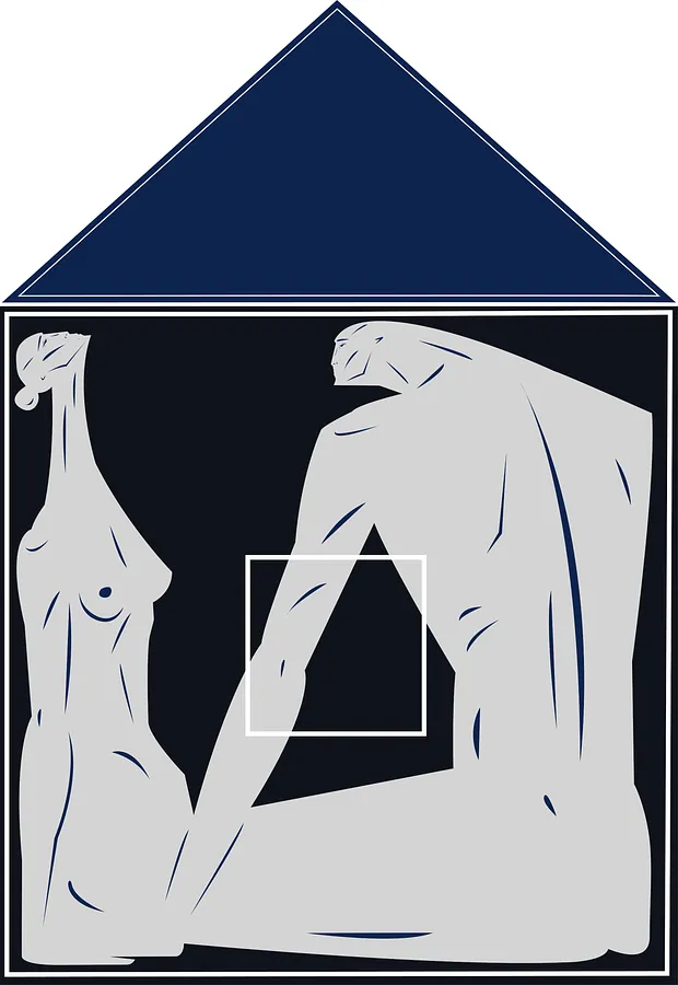 Image of Between Walls by ARTUR SOLETSKYI, size: 150х150 cm, made of Acrylic, Canvas, Painting medium, part of the Уламки Спогадів series, priced at Price on request