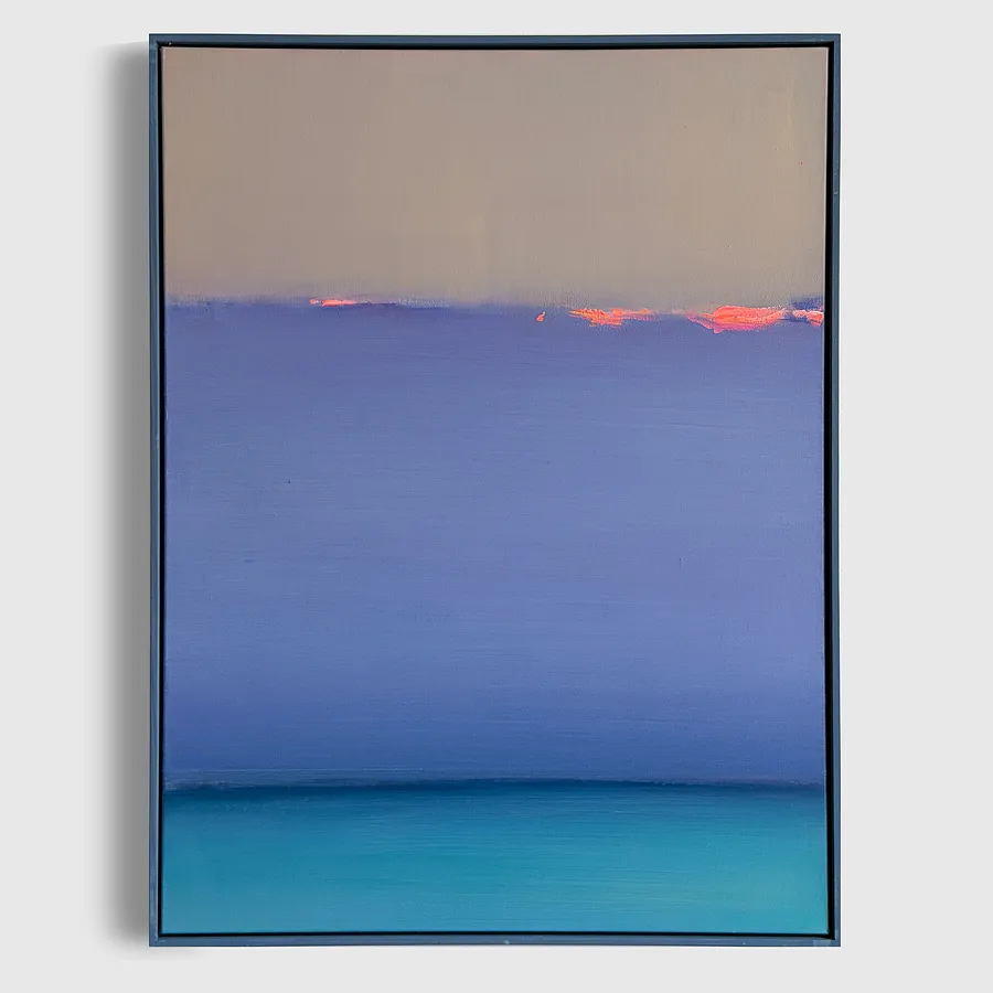 Image of Blue Hour by Igor Nekraga, size: 80x60, made of Acrylic on canvas, Painting medium, from Kyiv, part of the Acrylics series, priced at $600