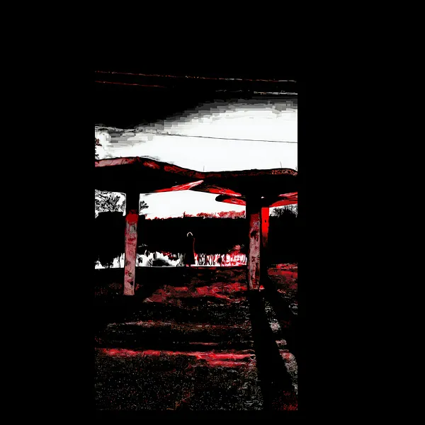 Imagen de "Тиха межа" de Тетяна Кононенко (Танта), hecho de JPG, 300 DPI, medio Фотоарт, de Суми, parte de la serie "Кордони болю"