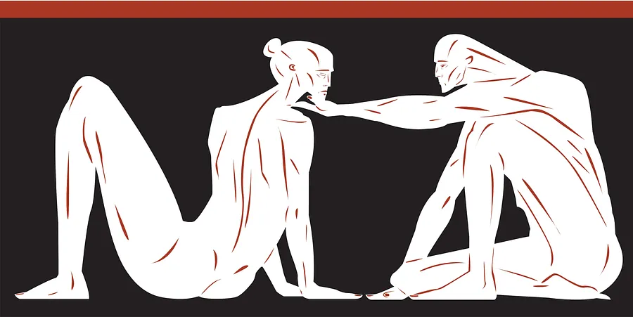 Bild von Дотик von ARTUR SOLETSKYI, Größe: 200 x 100 cm, hergestellt aus Акрил, Полотно, Живопис Medium, zum Preis von Preis auf Anfrage