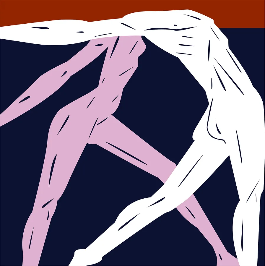 Image of Movement by ARTUR SOLETSKYI, size: 180 × 180 cm, made of Acrylic, Canvas, Painting medium