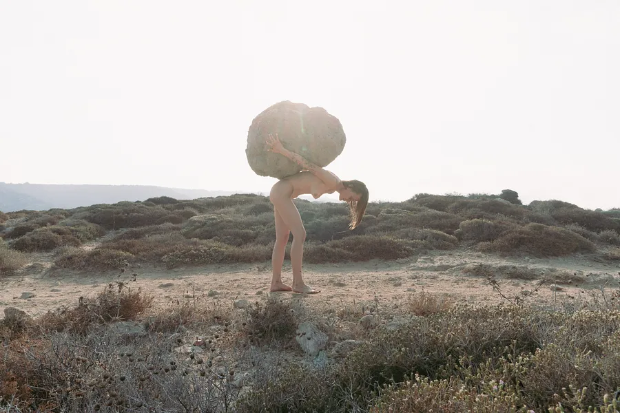 Image of CARRIED, 10 by Polina Rais, Staged photography medium, part of the CARRIED  series
