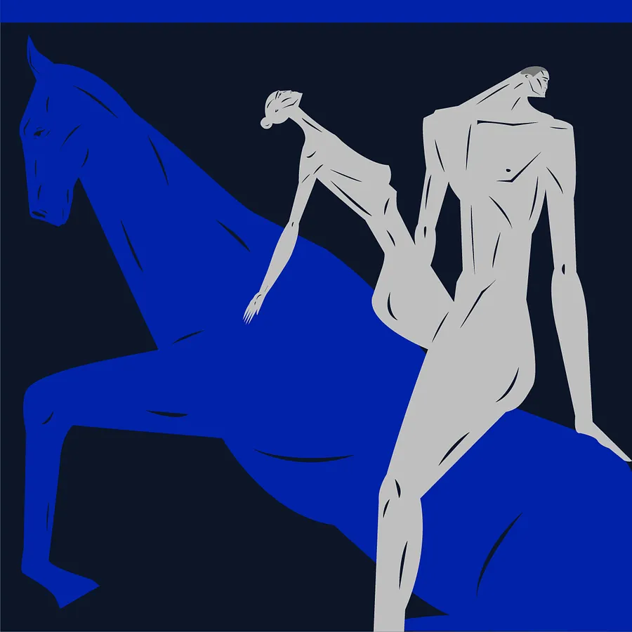 Immagine di Верхи di ARTUR SOLETSKYI, dimensioni: 100 x 100 cm, materiali: Акрил, Полотно, medium: Живопис