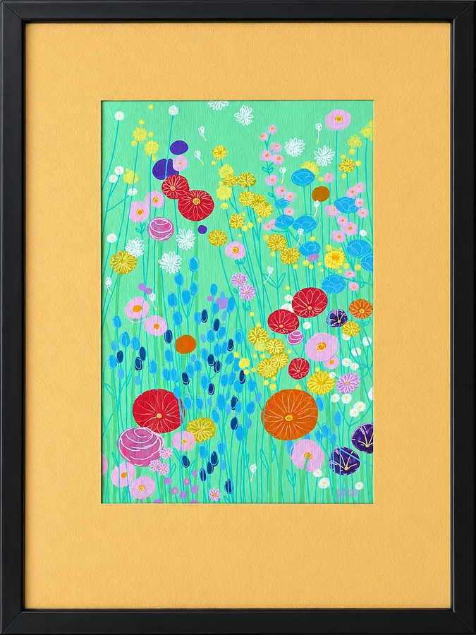 Image of Скетч 3(Польові) by Yuliya Znak, size: А4, made of Акрил, акрилові маркери, Скетчі medium, from Львів, priced at €30 (≈ 1,538 грн)