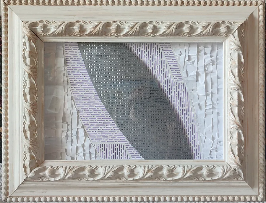 Image of Сніг - Snow by Орест Гелитович, size: 35х45, made of Кольоровий папір, Графіка medium, from Львів, priced at ₴4500