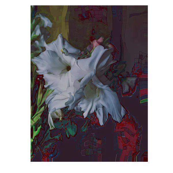 Image of "Light in the Darkness" by Tetiana Kononenko (Tanta), made of JPG, 300 DPI, Photoart medium, from Sumy, part of the "Fragility" series