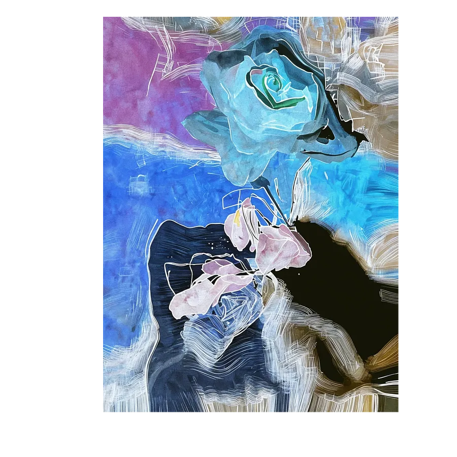 Image of "Frozen Motion" by Tetiana Kononenko (Tanta), made of JPG, 300 DPI, Photoart medium, from Sumy, part of the "Fragility" series