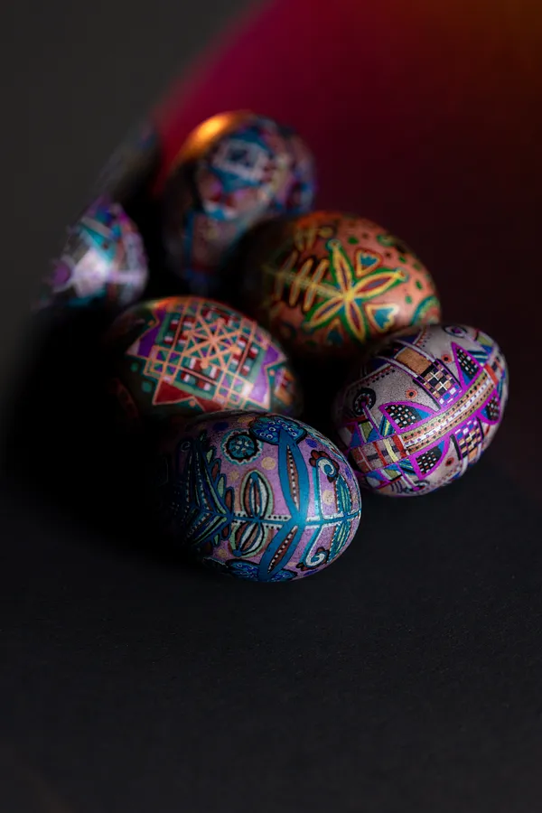 Image of Untitled by Dzvinka Zagayska, Pysanky medium, part of the 2023 series