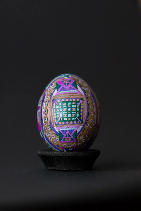 Image of Untitled by Dzvinka Zagayska, Pysanky medium, part of the 2023 series