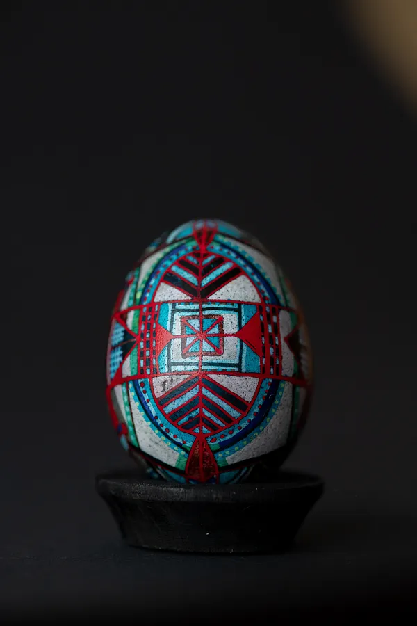 Image of Untitled by Dzvinka Zagayska, Pysanky medium, part of the 2023 series