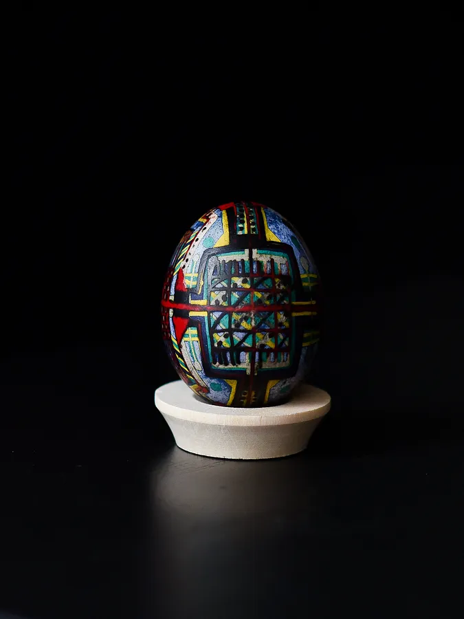 Image of Untitled by Dzvinka Zagayska, Pysanky medium, part of the 2022 series