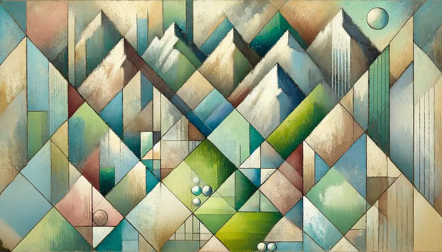 Зображення "Carpathian Symphony" від William Johnson, розмір: 70x60cm, медіум: Painting, серія: Nature, ціна: £1250